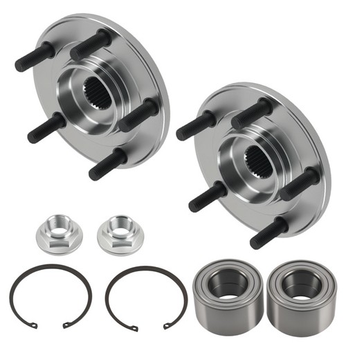 Front wheel hub - wheel, assembly